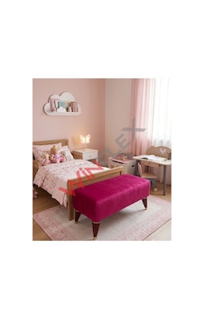 Winflex Dikdörtgen Dekoratif Puf 38x100 Cm Fuşya Winflex Dikdörtgen Dekoratif Puf 38x100 Cm Fuşya