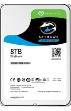 Seagate Skyhawk ST8000VX010 3.5" 8 TB 256 MB 5400 RPM Sata 3 Hard Disk