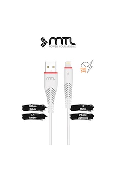 3.4a Usb To İphone Lightning Hızlı Şarj Ve Data Kablosu 2 Metre Mt2021 3.4a Usb To İphone Lightning Hızlı Şarj Ve Data Kablosu 2 Metre Mt2021