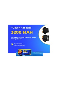 Arçelik Rs-3121 3200 Mah 10.8v Robot Süpürge Batarya Arçelik Rs-3121 3200 Mah 10.8v Robot Süpürge Batarya