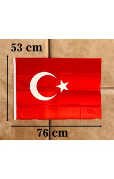 Türk Bayrağı 53CM X 76CM Türk Bayrağı 53CM X 76CM