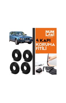 Bmw 5 Serisi E34 1988-1995 4 Kapı Koruma Fitili Siyah Renk Numlas-a Kalite-nm2347 Bmw 5 Serisi E34 1988-1995 4 Kapı Koruma Fitili Siyah Renk Numlas-a Kalite-nm2347