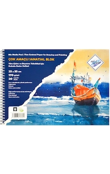 Art Liva Çok Amaçlı Resim Defteri 25x35 CM 170 g Art Liva Çok Amaçlı Resim Defteri 25x35 CM 170 g