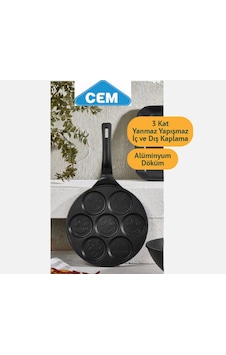 Premium Döküm Pankek Tavası 26 Cm Premium Döküm Pankek Tavası 26 Cm