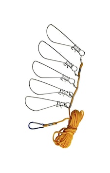 Powerex Karabinalı 5 Metre İpli 5 Li Balık Kıtkası Standart Powerex Karabinalı 5 Metre İpli 5 Li Balık Kıtkası Standart