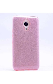 General Mobile 5 Plus Kılıf Zore Shining Silikon Rose Gold General Mobile 5 Plus Kılıf Zore Shining Silikon Rose Gold