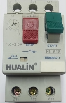 Hualin 1.6-2.5a Motor Koruma Şalteri