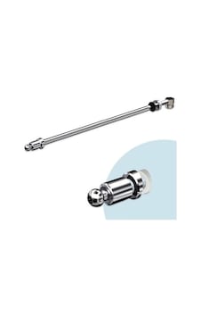 İz Yapı Metal Krom Taharat Çubuğu 17cm