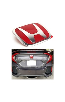 HONDA CİVİC 2016-2020 FC5 KIRMIZI H ARKA LOGO HONDA CİVİC 2016-2020 FC5 KIRMIZI H ARKA LOGO
