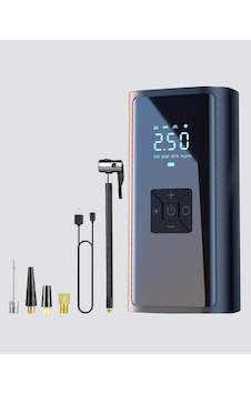 Kablosuz - 623 - Dijital Lastik Şişirme Pompası Led - Myceshop - Işıklı 80w Kablosuz - 623 - Dijital Lastik Şişirme Pompası Led - Myceshop - Işıklı 80w