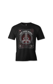 Peace And War Siyah Erkek Tshirt