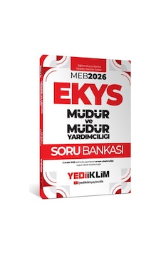 2026 Meb Ekys Müdür Ve Müdür Yardımcılığı Soru Bankası Yediiklim Yayınları 2026 Meb Ekys Müdür Ve Müdür Yardımcılığı Soru Bankası Yediiklim Yayınları