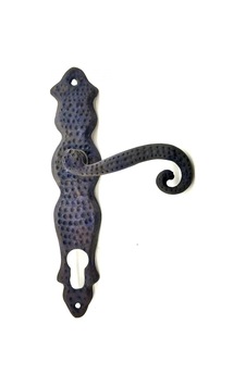 Hubrendy Kargo Antika Tarz Dekoratif Pirinç Kıvrık Banyo Kapı Kolu - 210x43 Mm, Oksit Hubrendy Kargo Antika Tarz Dekoratif Pirinç Kıvrık Banyo Kapı Kolu - 210x43 Mm, Oksit