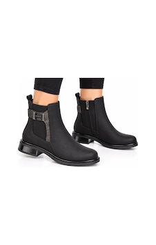 Trendyshose 72 Rahat Garantılı Duz Kadın Bot Siyah Trendyshose 72 Rahat Garantılı Duz Kadın Bot Siyah