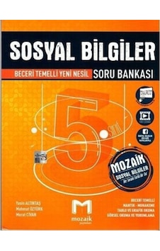 Mozaik Yayınları 5.Sınıf Sosyal Bilgiler Soru Bankası Mozaik Yayınları 5.Sınıf Sosyal Bilgiler Soru Bankası