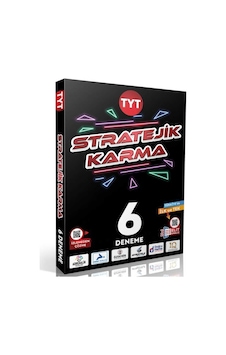 Tyt Stratejik Karma 6 Deneme Strateji Yayınları Tyt Stratejik Karma 6 Deneme Strateji Yayınları