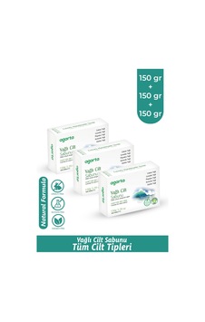Agarta 3 Adet Doğal Yağlı Cilt Sabunu 150 Gr Agarta 3 Adet Doğal Yağlı Cilt Sabunu 150 Gr