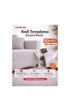 Kendinden Yapışkanlı Kedi Tırmalama Koruma Bandı 20x45 Cm Şeffaf Koltuk Duvar Çizik Önleyici Şeffaf Kendinden Yapışkanlı Kedi Tırmalama Koruma Bandı 20x45 Cm Şeffaf Koltuk Duvar Çizik Önleyici Şeffaf