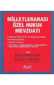 Milletlerarası Hukuk Mevzuat - Yılmaz Altuğ Cep Boy Milletlerarası Hukuk Mevzuat - Yılmaz Altuğ Cep Boy