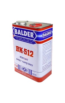 Balder Bk-512 Sprey Yapıştırıcı Galon 3,3 L Balder Bk-512 Sprey Yapıştırıcı Galon 3,3 L