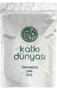 Katkı Dünyası Tartrazine (Sarı) E102 Toz Gıda Boyası 1 KG Katkı Dünyası Tartrazine (Sarı) E102 Toz Gıda Boyası 1 KG