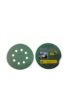 Nikon 52035 Kırılmaz Yeşil Cırt Zımpara 125x60 Kum 8 Delikli 77552099