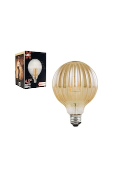 Ayt Ledx G-95 Kırılmaz Gövde 4,5 Watt Çizgili Rustik Ampul Led Aydınlatma Dekoratif Lamba Ayt Ledx G-95 Kırılmaz Gövde 4,5 Watt Çizgili Rustik Ampul Led Aydınlatma Dekoratif Lamba