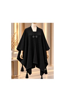 Genel Markalar Novea Scarf Siyah Şık Panço Siyah - 938346879 Siyah Genel Markalar Novea Scarf Siyah Şık Panço Siyah - 938346879 Siyah