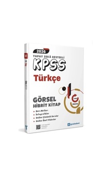 Gys Akademi Kpss Türkçe Yapay Zeka Görsel Hibrit Kitap Gys Akademi Gys Akademi Kpss Türkçe Yapay Zeka Görsel Hibrit Kitap Gys Akademi