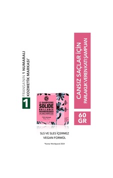 Yves Rocher Parlaklık Veren Katı Şampuan - Cansız Saçlar / Brillance - Sls,sles İçermez,tuzsuz, Vegan -60gr 60 Ml Yves Rocher Parlaklık Veren Katı Şampuan - Cansız Saçlar / Brillance - Sls,sles İçermez,tuzsuz, Vegan -60gr 60 Ml