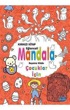 Çocuklar İçin Mandala Kırmızı / Kolektif