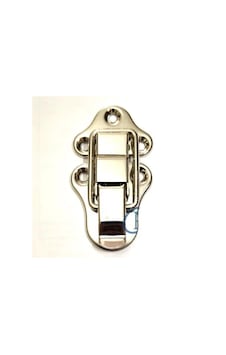 Sandık, Kutu Klipsi, Ön Kilidi - 72x40mm, Nikel, 1 Adet Çok Renkli Sandık, Kutu Klipsi, Ön Kilidi - 72x40mm, Nikel, 1 Adet Çok Renkli