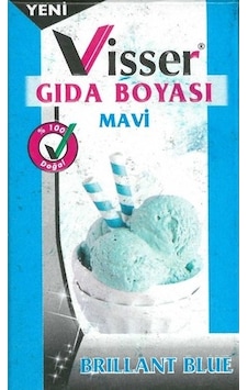 Visser Toz Gıda Boyası Mavi 9 G Visser Toz Gıda Boyası Mavi 9 G