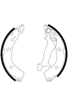 Hyundai Getz 2002 - 2006 Balata Arka Kampana Abs Siz 7 Inc Hyundai Getz 2002 - 2006 Balata Arka Kampana Abs Siz 7 Inc