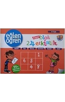 Eğlen Öğren Süper Blok 24 Etkinlik Eğlen Öğren Süper Blok 24 Etkinlik
