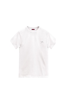 Raru Agnıtıo Erkek Pamuklu Beyaz Günlük T-Shirt Raru Agnıtıo Erkek Pamuklu Beyaz Günlük T-Shirt