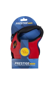Polo Prestige Kırmızı Otomatik Köpek Tasması S 4m/10kg Kırmızı