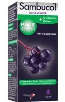 Sambucol Plus Şekersiz 120 ML Sambucol Plus Şekersiz 120 ML