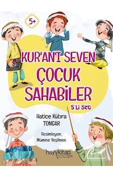 Mercankitap Kur'An'I Seven Çocuk Sahabiler 5'Li Set / Hatice Kübra Tongar
