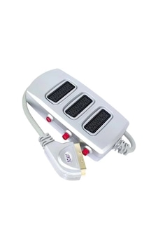 Sh Scart Dağıtıcı 3 Lü Silver Butonlu Najmaddin Sh Scart Dağıtıcı 3 Lü Silver Butonlu Najmaddin