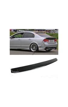 HONDA CİVİC 2006-2012 FD6 PLASTİK BOYASIZ CAM ÜSTÜ SPOYLER HONDA CİVİC 2006-2012 FD6 PLASTİK BOYASIZ CAM ÜSTÜ SPOYLER