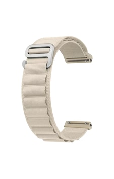 Forzacase Huawei Watch Gt2 Pro 46mm İçin Kancalı Kumaş Kordon Kayış - Fc156 Beyaz Forzacase Huawei Watch Gt2 Pro 46mm İçin Kancalı Kumaş Kordon Kayış - Fc156 Beyaz