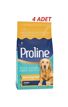 Pro Line Tavuklu Yetişkin Köpek Maması 2,2 Kg 4 Adet Pro Line Tavuklu Yetişkin Köpek Maması 2,2 Kg 4 Adet