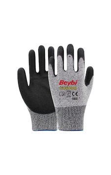 Beybi Cu600d Pu Kaplı Polietilen Kesilmeye Dirençli Örme Eldiven 12 Çift Beybi Cu600d Pu Kaplı Polietilen Kesilmeye Dirençli Örme Eldiven 12 Çift