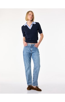 Koton Pamuklu Cepli Düğmeli Normal Bel Düz Paça Denim Pantolon - Slim Straight Jeans Açık İndigo 6sal40016md Açık İndigo Koton Pamuklu Cepli Düğmeli Normal Bel Düz Paça Denim Pantolon - Slim Straight Jeans Açık İndigo 6sal40016md Açık İndigo