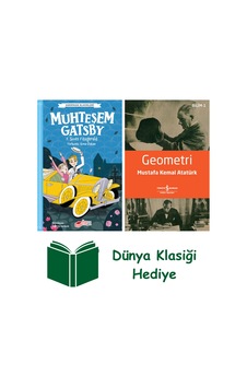 Muhteşem Gatsby + Geometri + Dünya Klasiği Hediye Muhteşem Gatsby + Geometri + Dünya Klasiği Hediye