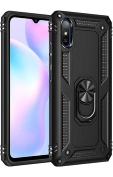 Xiaomi Redmi 9a Kılıf Zore Vega Kapak Siyah Xiaomi Redmi 9a Kılıf Zore Vega Kapak Siyah