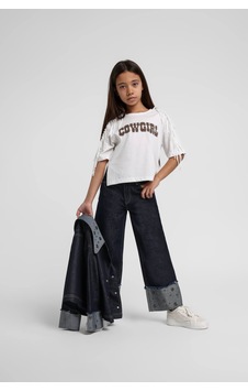 Escabel Kız Çocuk T-shirt 36200 Beyaz Beyaz Escabel Kız Çocuk T-shirt 36200 Beyaz Beyaz