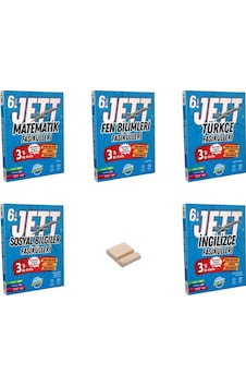 6. Sınıf Jett Matematik Fen Türkçe Sosyal Ve İngilizce Fasikülleri 5li Set 6. Sınıf Jett Matematik Fen Türkçe Sosyal Ve İngilizce Fasikülleri 5li Set