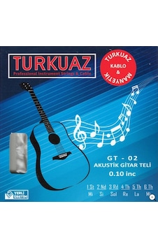 Turkuaz Gt-02 Akustik Gitar Teli Takım Tel Turkuaz Gt-02 Akustik Gitar Teli Takım Tel